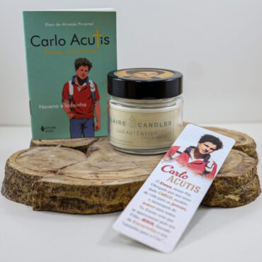 Vela Aromática 140g Luz Autêntica – Carlo Acutis