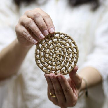 Suporte em Fibra Vegetal